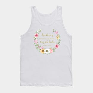 Asombrosa y maravillosamente haz sido hecha, spanish bible verse Tank Top